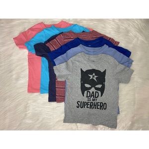 Boys 7pcs Tee shirt bundle size 3T